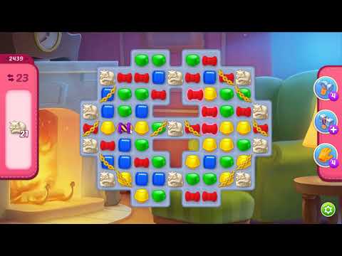 Homescapes level 2439 - 24 Moves - No Boosters #Bubunka