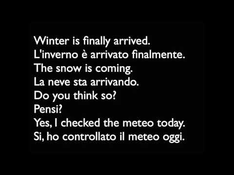 Learn Italian Conversation