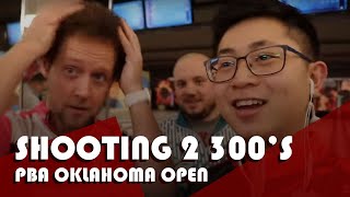 I BOWLED MY FIRST AND SECOND PBA 300 GAME | PBA Oklahoma Open Vlog #10