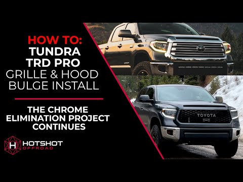 How To: Install TRD Pro Grille on 2014-2021 Tundra