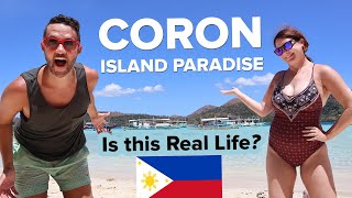 Coron Island Private Tour. Why we came to Philippines 🇵🇭 Foreigners first time Island Hopping 🏝