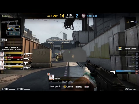 ALTER EGO VS XCN -TRAIN (CS:GO IESPL)
