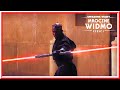 Qui Gon I Obi Wan Vs Darth Maul Gwiezdne Wojny Mroczne Widmo 1999