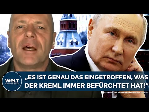 UKRAINE-KRIEG: "Ist genau das eingetroffen, was der Kreml immer befürchtet hat!" Was Putin nun plant