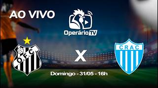 OPERARIO F.C MS x CRAC - Série D - 9ª Rodada - 31/05/2026