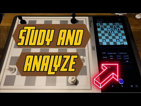 How to use the Chessnut EVO to study and analyze position