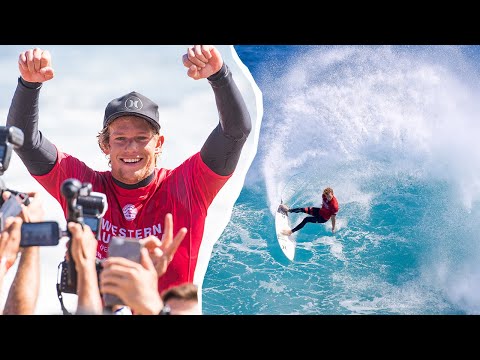 John John Florence's 9 POINT RIDES from his DOMINATING Performance at the 2017 Margaret River Pro!