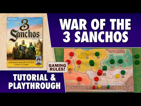 War of the 3 Sanchos 1065-67 - YouTube Video