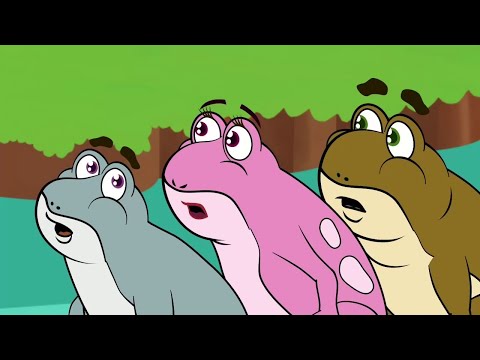 Der Frosch und der Ochse Märchen | Gute Nacht geschichte für kinder | Gutenachtgeschichten