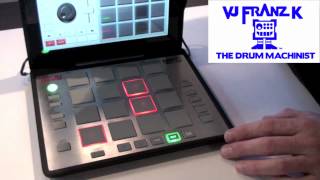 Video thumbnail for NEW!  MPC + iPAD = MPC FLY!  Portable Beat Making by VJ FRANZ K - Creative Tech
