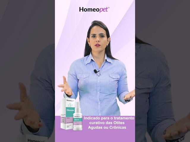 Vídeo sobre o produto Otocura - Homeopet - 30ml