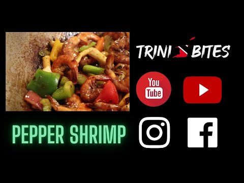 Trini Bites EP. 57 How To Make Chef Daniel's Pepper Shrimp! **HIS WAY**