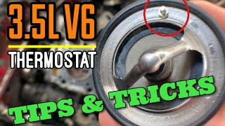 Toyota 2GR-FE 3.5L V6 Thermostat Replace Tips & Tricks - Camry Sienna Highlander RAV4 @toyotausa