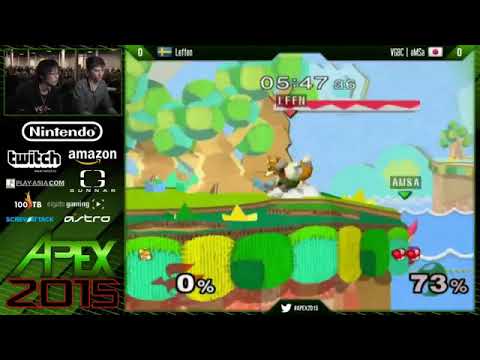 Top 15 aMSa Yoshi plays   Super Smash Bros