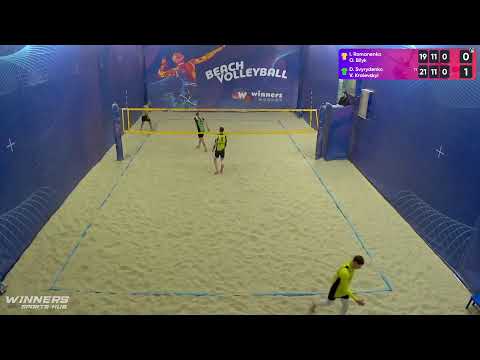 14:00 I. Romanenko / O. Bilyk - D. Svyrydenko / V. Kraievskyi 27.04.2023 | Winners Beach Volleyball