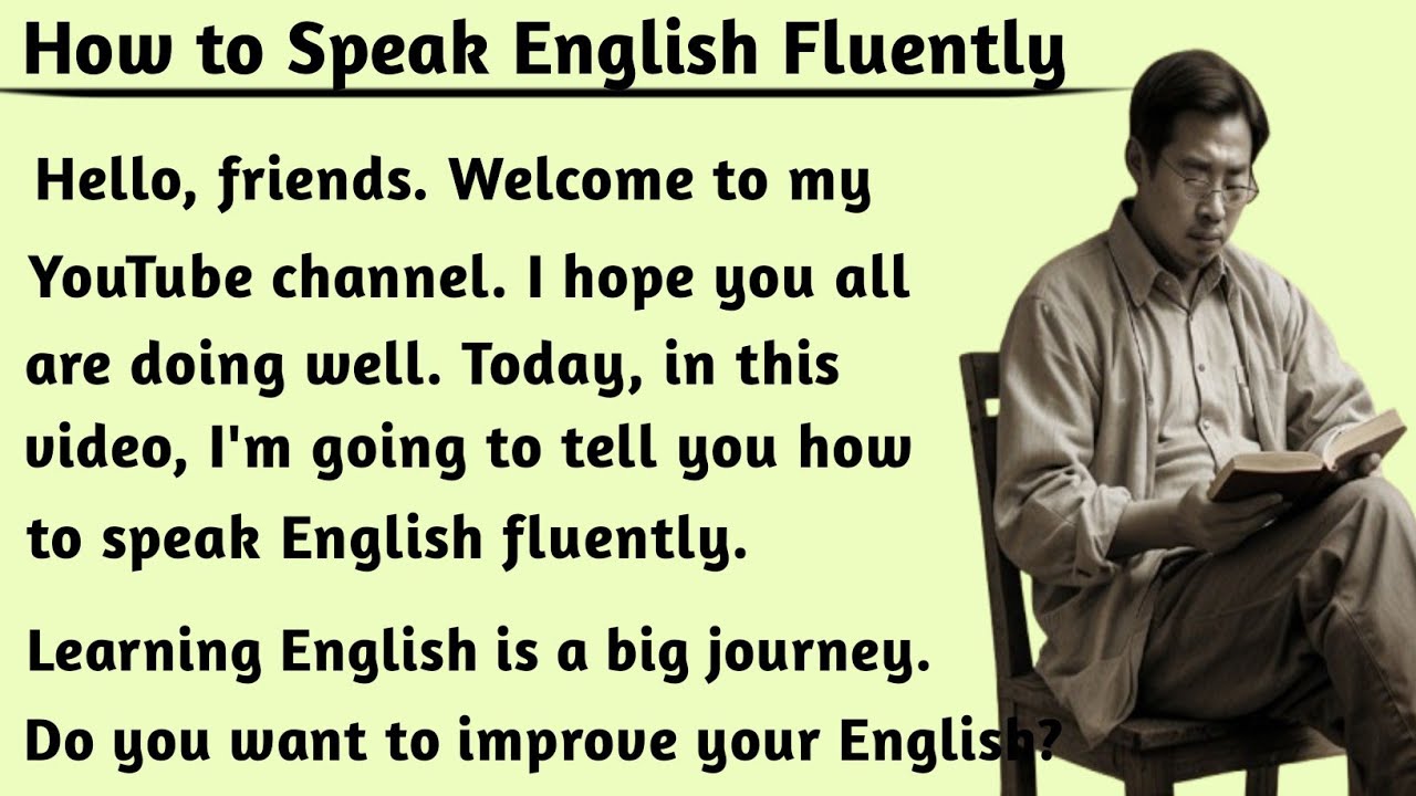 How to Speak English Fluently । How to Learn English । Improve Your English Speaking