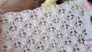 Very Pretty 🌷 Elegant and Dainty Crochet Stitch Tutorial 🧶 You'd be Surprised 😮