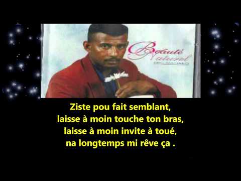 Eric Mahabo - Beauté naturel - Paroles