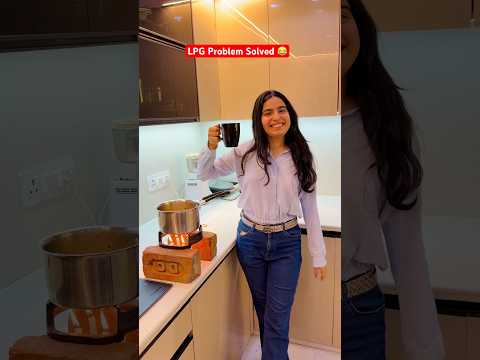 LPG Cylinder Issue Solved 😂 #priyalkukreja #shorts #ytshorts