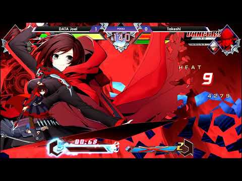 Climax of Night 2018: BlazBlue Cross Tag Battle Pools: DATA Joel vs. Takeshi