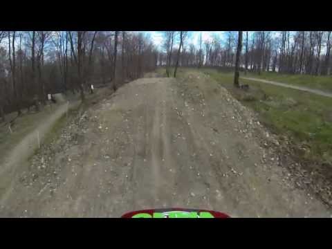 UK bike park crash gopro