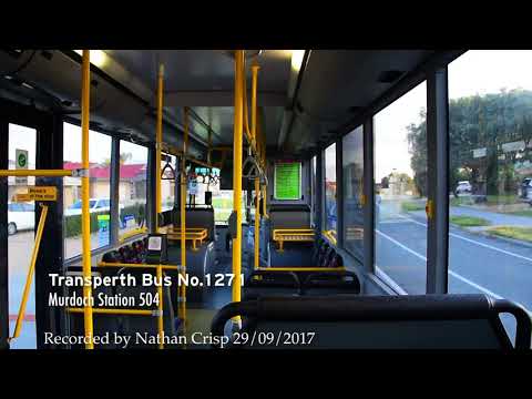 Musical ZF: Transperth Bus No.1271 Mercedes Benz OC 500LE CNG