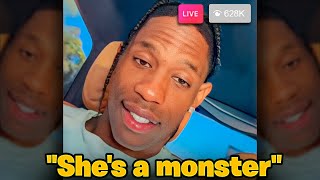 &quot;She&#39;s Crazy&#39; Travis Scott EXPOSES Kylie Jenner (IG LIVE VIDEO)