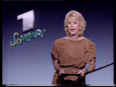 ARD 24.08.1991 Programmansage Karin Tietze Ludwig