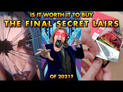 Is It Worth It To Buy The Final Secret Lairs Of 2021? A Magic: The Gathering Superdrop Review
