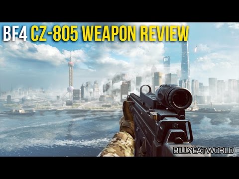 Battlefield 4 (PS4) - CZ-805 Weapon Review - The Czech Modular Assault Rifle (BF4 Gameplay)