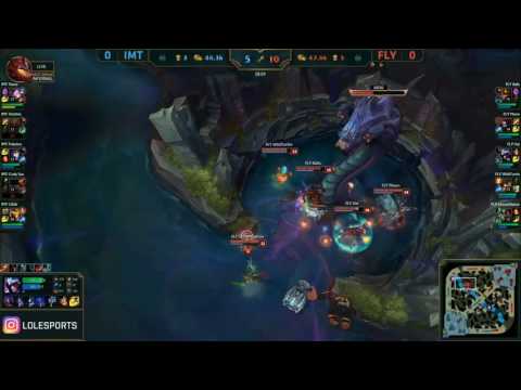 IMT vs FLY Highlights Game 1 NA LCS Summer 2017 Immortals vs FlyQuest W2D2
