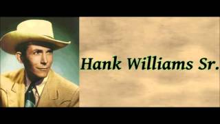 At The First Fall of Snow - Hank Williams