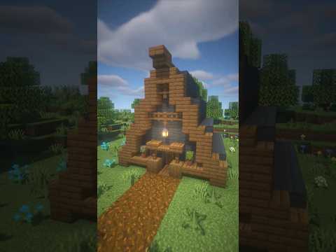 EPIC Minecraft Simple Hut Build! 🕹️ You Won't Believe the Result! #shorts
