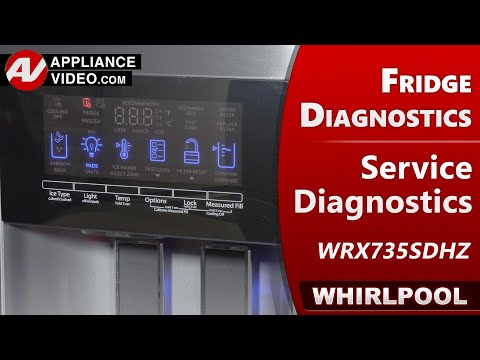 Whirlpool Refrigerator -  Service Diagnostics, Troubleshooting & Error Codes by Factory Technician