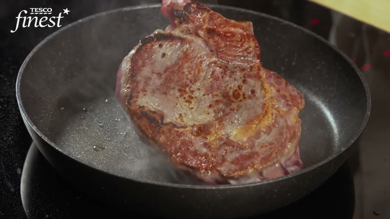 How to cook côte de boeuf steak Tesco Real Food