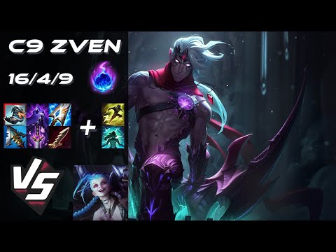 Cloud9 Zven BOTTOM Varus vs Jinx - NA Challenger Patch 25.S2.1