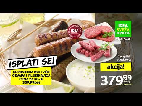 IDEA | Sveža ponuda 22.02 - 24.02.2019.