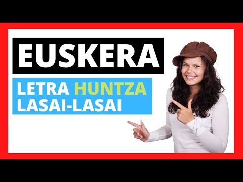 Aprender euskera cantando: "Lasai, lasai" de Huntza