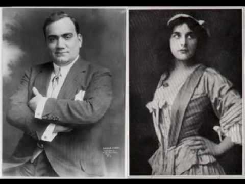 Enrico Caruso & Geraldine Farrar - O Soave Fanciulla (1912)