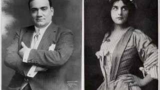 Enrico Caruso &amp; Geraldine Farrar - O Soave Fanciulla (1912)