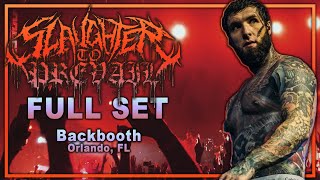 SLAUGHTER TO PREVAIL - Full Set LIVE (4K) Backbooth Orlando, FL
