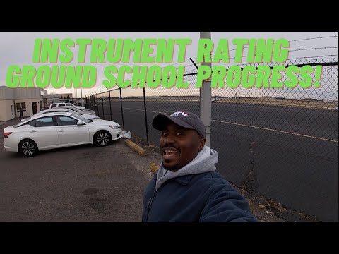 Instrument Rating Ground School Progress! #pilot