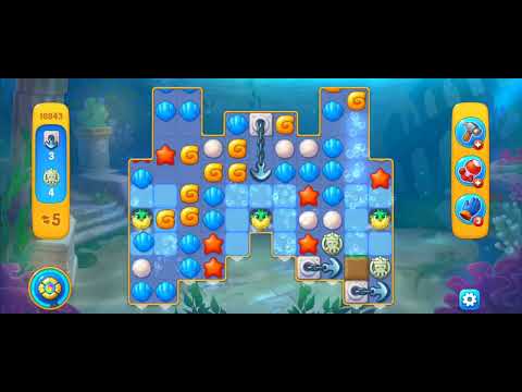 Fishdom Easy Level 10843 (No Boosters) @choraelmin