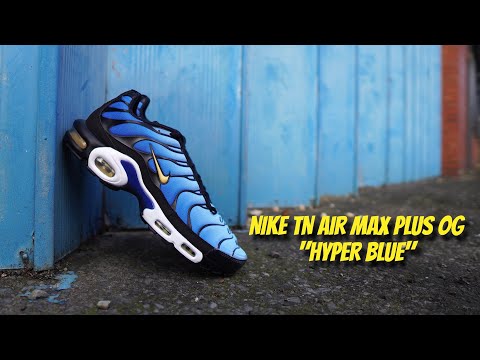 NIKE TN AIR MAX PLUS OG - "HYPER BLUE" 2025 UNBOXING, REVIEW + ON FOOT!