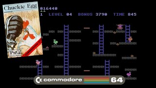 Commodore 64 Games - Chuckie Egg