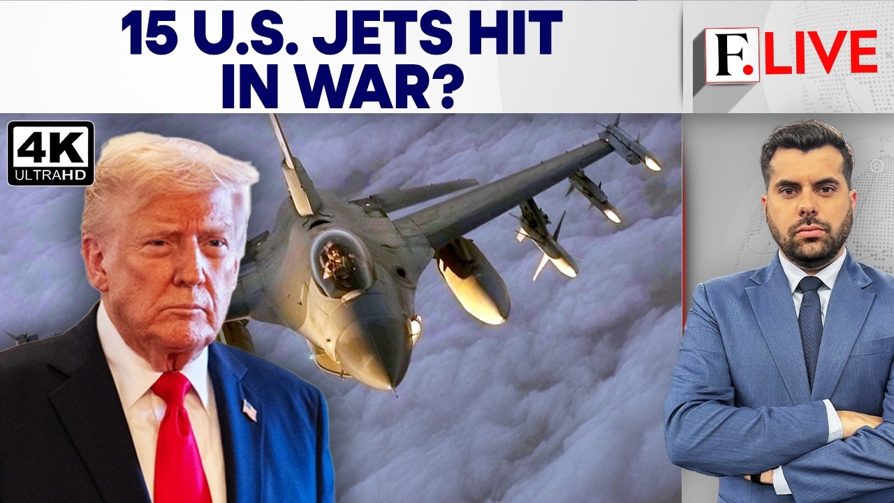 Trump’s Iran War Backfires? 42 US Aircraft & Drones Lost | Firstpost Live | 4K 