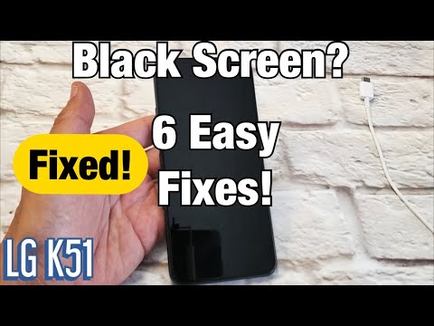 LG K51: How to FIX Black Screen or Screen Won't Turn On (6 Solutions)