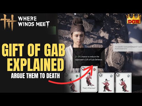 How Gift of Gab / Scholar Works in Where Winds Meet
