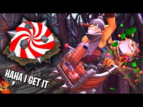 Slark Doesn't Like SPEARmint Mines - Techies DotA 2