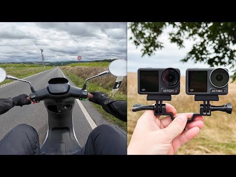 DJI Osmo Action 4 - better footage thanks to a larger sensor? + Comparison with Action 3